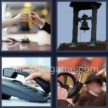 4 Images 1 Mot 8 lettres SONNERIE