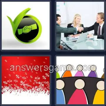 4 Images 1 Mot 8 lettres NEGOCIER