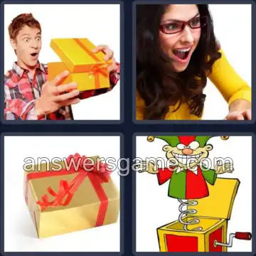 4 Images 1 Mot 8 lettres SURPRISE