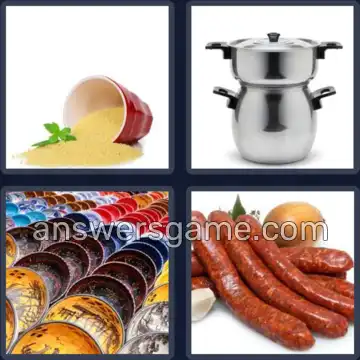 4 Images 1 Mot 8 lettres COUSCOUS