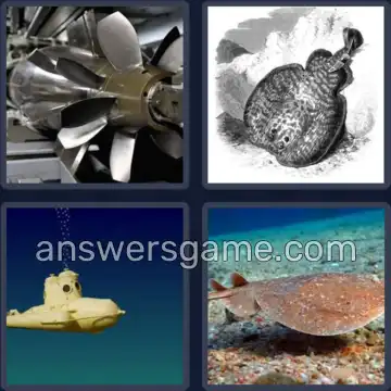 4 Images 1 Mot 8 lettres TORPILLE