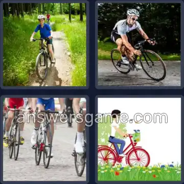 4 Images 1 Mot 8 lettres CYCLISME