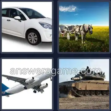 4 Images 1 Mot 8 lettres VEHICULE