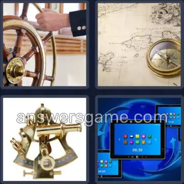 4 Images 1 Mot 8 lettres NAVIGUER