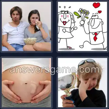 4 Images 1 Mot 8 lettres EMOUVANT