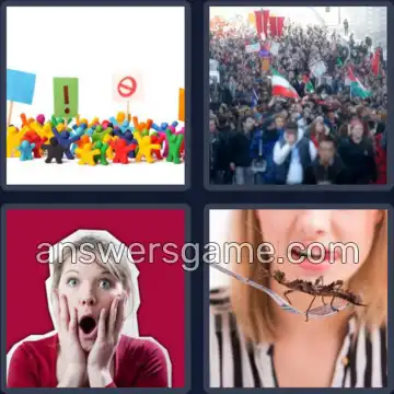 4 Images 1 Mot 9 lettres REVOLTANT