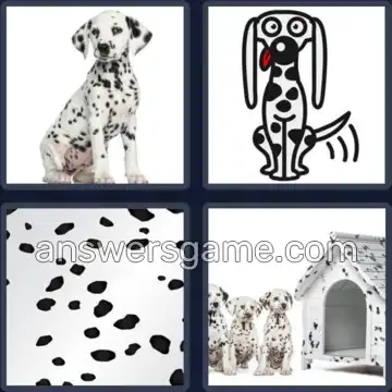 4 Images 1 Mot 9 lettres DALMATIEN
