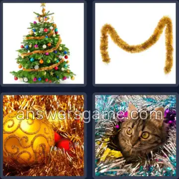 4 Images 1 Mot 9 lettres CLINQUANT