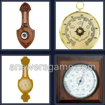 4 Images 1 Mot 9 lettres BAROMETRE