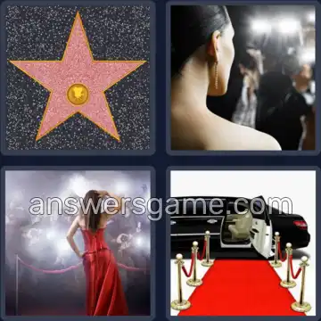 4 Images 1 Mot 9 lettres CELEBRITE