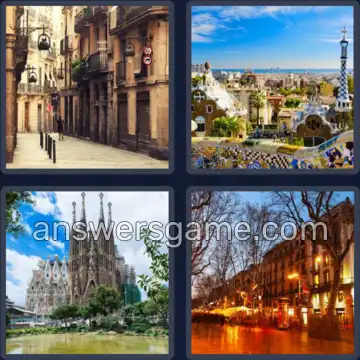 4 Images 1 Mot 9 lettres BARCELONE