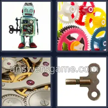 4 Images 1 Mot 9 lettres MECANISME