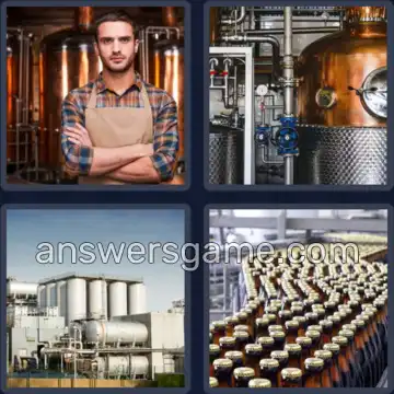 4 Images 1 Mot 9 lettres BRASSERIE