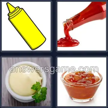 4 Images 1 Mot 9 lettres CONDIMENT