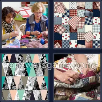 4 Images 1 Mot 9 lettres PATCHWORK