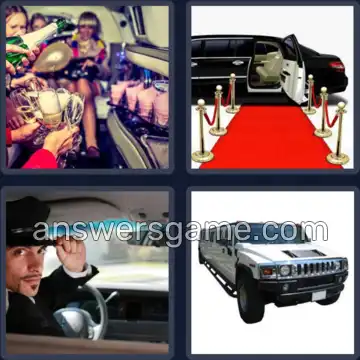 4 Images 1 Mot 9 lettres LIMOUSINE