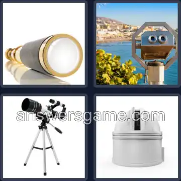 4 Images 1 Mot 9 lettres TELESCOPE