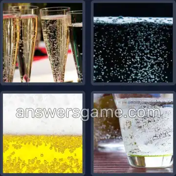 4 Images 1 Mot 9 lettres PETILLANT