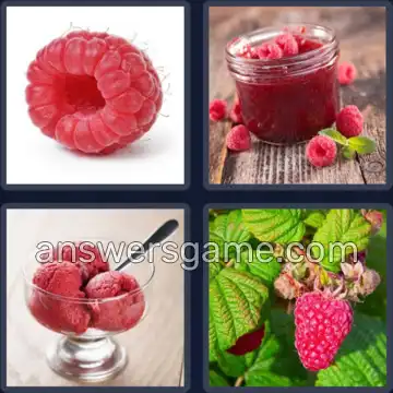 4 Images 1 Mot 9 lettres FRAMBOISE