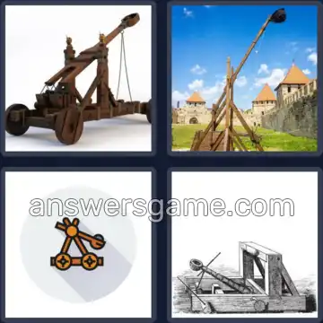4 Images 1 Mot 9 lettres CATAPULTE