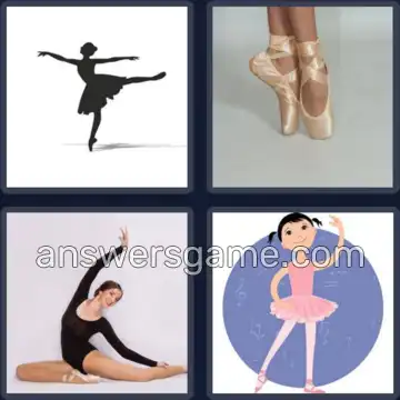 4 Images 1 Mot 9 lettres BALLERINE