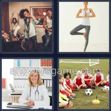 4 Images 1 Mot 9 lettres PRATIQUER