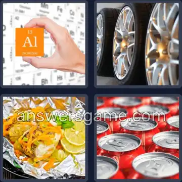 4 Images 1 Mot 9 lettres ALUMINIUM