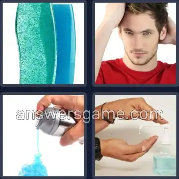 4 Immagini 1 Parola 3 lettere GEL