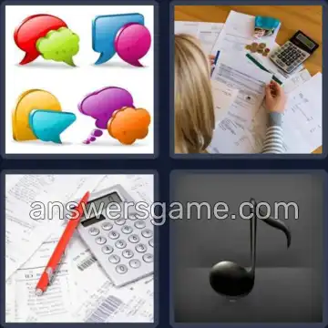 4 Immagini 1 Parola 4 lettere NOTA