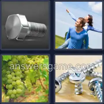 4 Immagini 1 Parola 4 lettere VITE