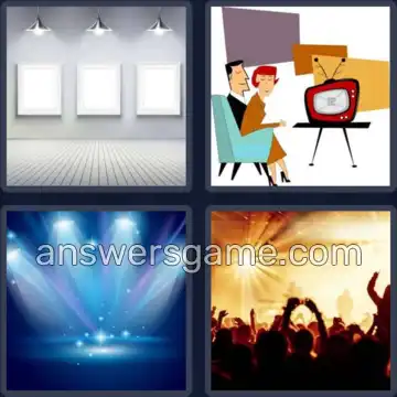 4 Immagini 1 Parola 4 lettere SHOW