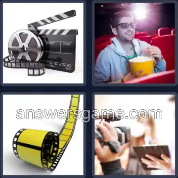 4 Immagini 1 Parola 4 lettere FILM