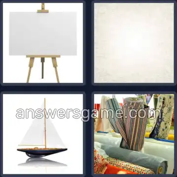 4 Immagini 1 Parola 4 lettere TELA