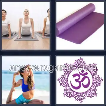 4 Immagini 1 Parola 4 lettere YOGA