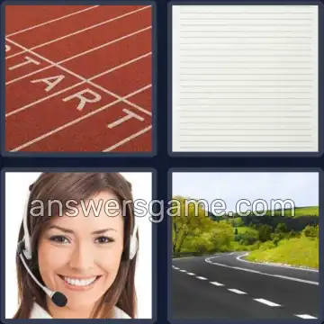 4 Immagini 1 Parola 5 lettere LINEA