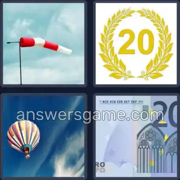 4 Immagini 1 Parola 5 lettere VENTI