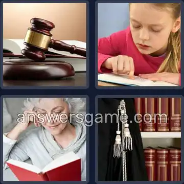 4 Immagini 1 Parola 5 lettere LEGGE