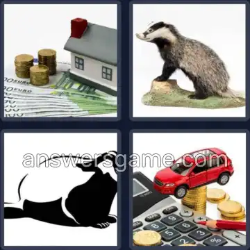 4 Immagini 1 Parola 5 lettere TASSO