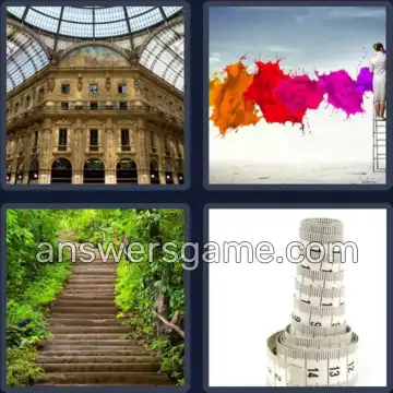 4 Immagini 1 Parola 5 lettere SCALA