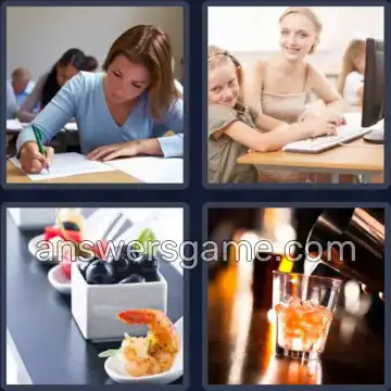 4 Immagini 1 Parola 5 lettere BANCO