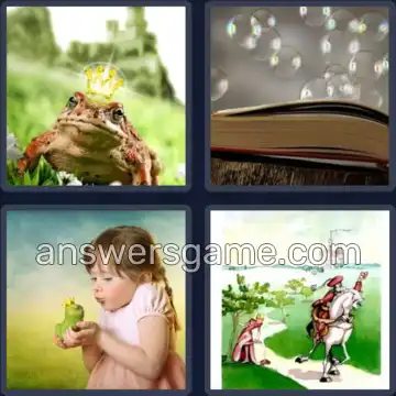 4 Immagini 1 Parola 5 lettere FIABA