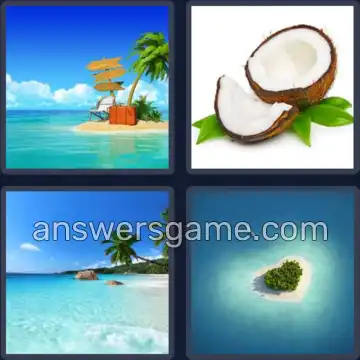 4 Immagini 1 Parola 5 lettere PALMA