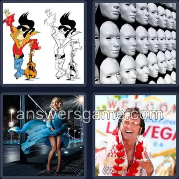 4 Immagini 1 Parola 5 lettere SOSIA