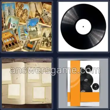 4 Immagini 1 Parola 5 lettere ALBUM