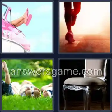 4 Immagini 1 Parola 5 lettere GAMBE