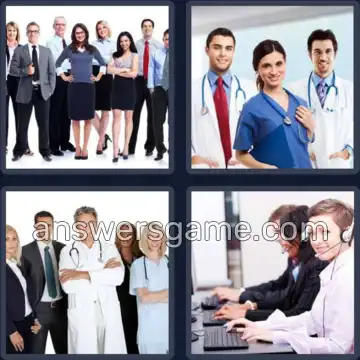 4 Immagini 1 Parola 5 lettere STAFF