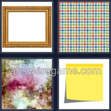 4 Immagini 1 Parola 6 lettere QUADRO