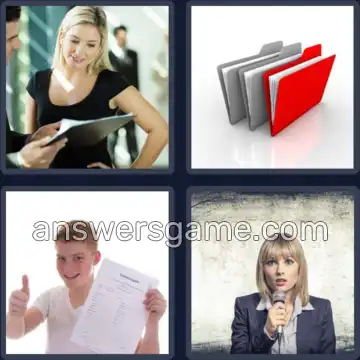 4 Immagini 1 Parola 6 lettere REPORT