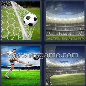 4 Immagini 1 Parola 6 lettere STADIO