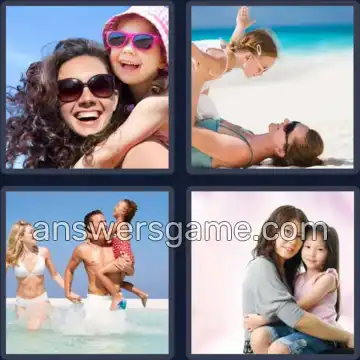 4 Immagini 1 Parola 6 lettere FIGLIA